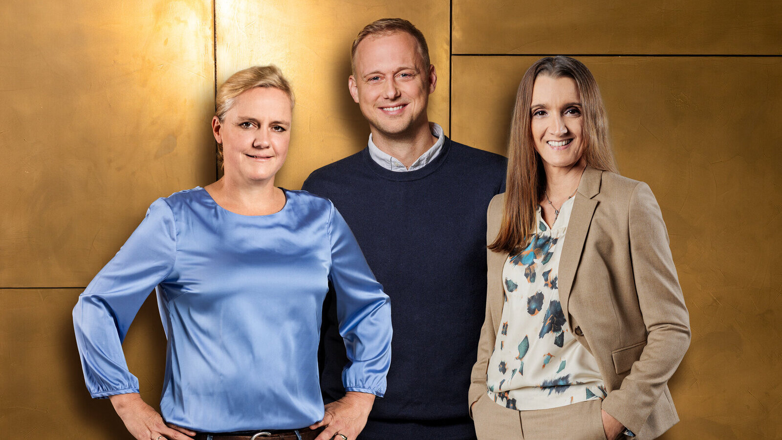 Katharina Frömsdorf, Benjamin Risom, and Nicole Agudo Berbel